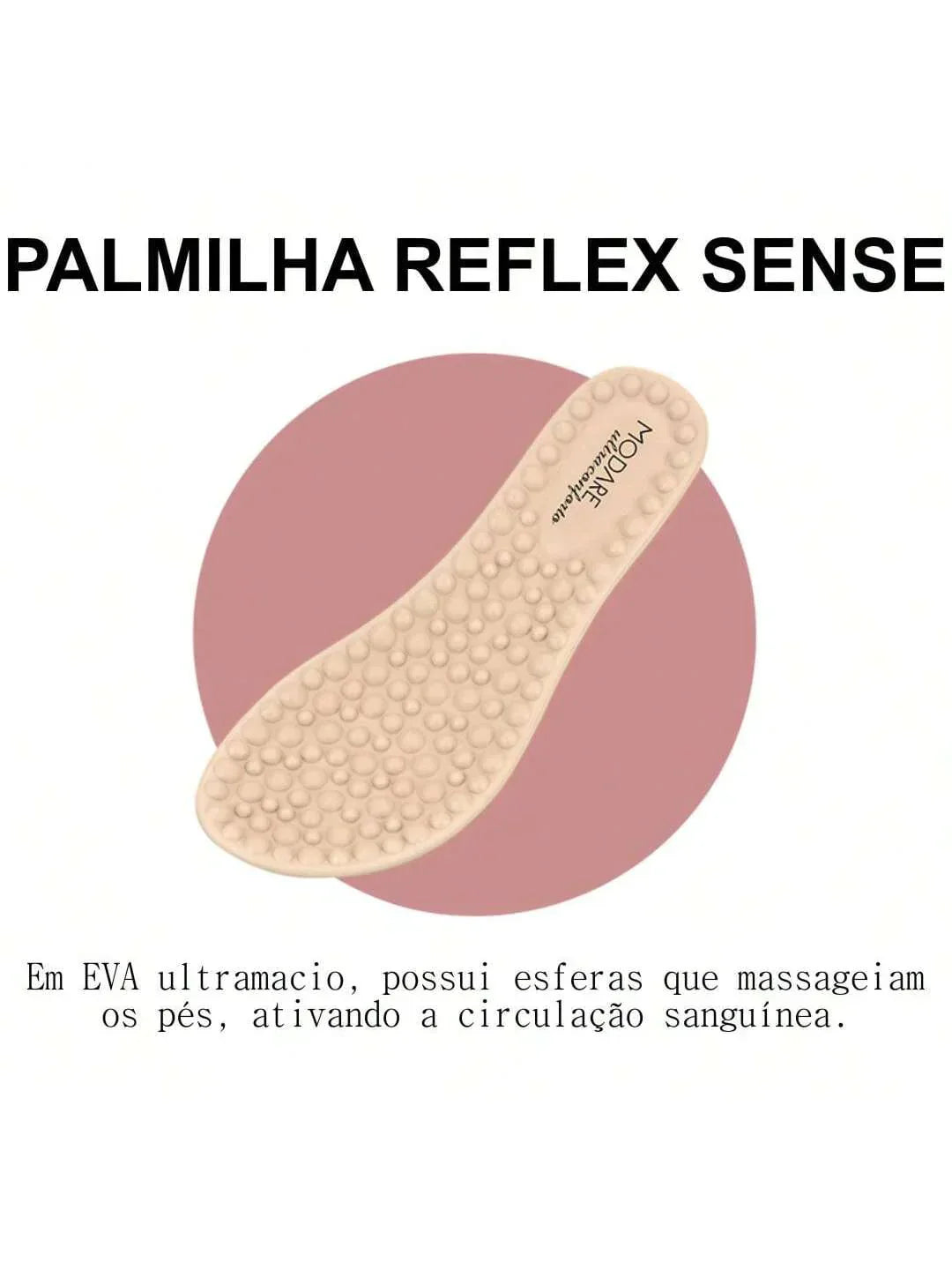 Chinelo Feminino Modare UltraConforto Palmilha Reflex Sense