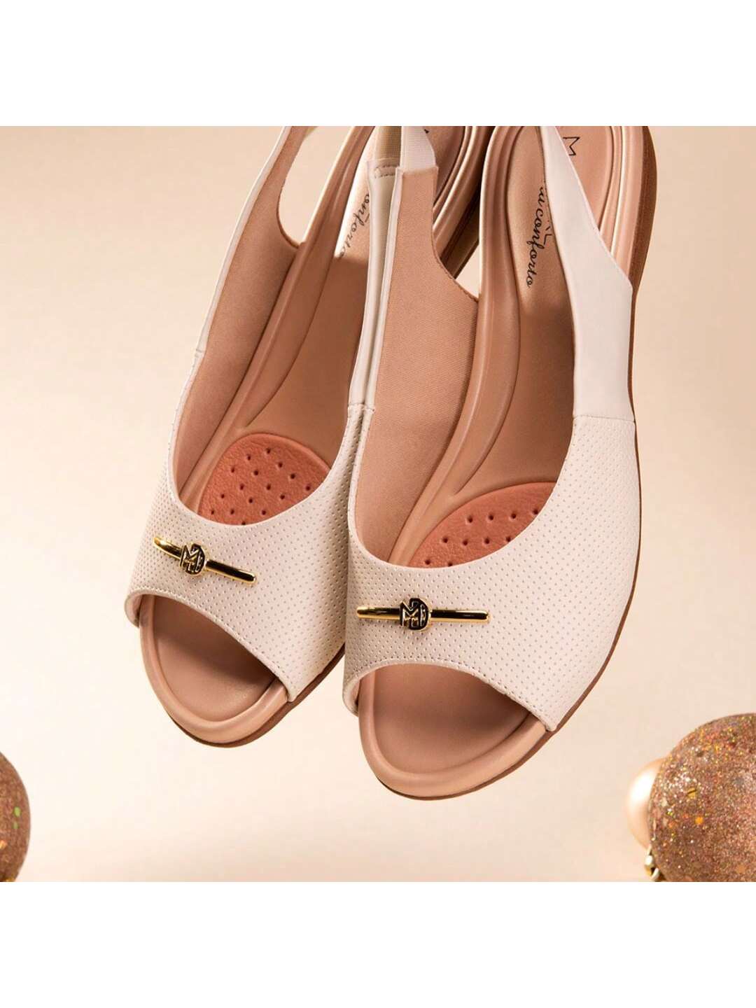 Sandália Baixa Leve Modare Ultra Conforto Elástico Pés Secos