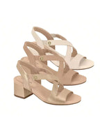 Sandália Feminina Modare Conforto Salto Quadrado