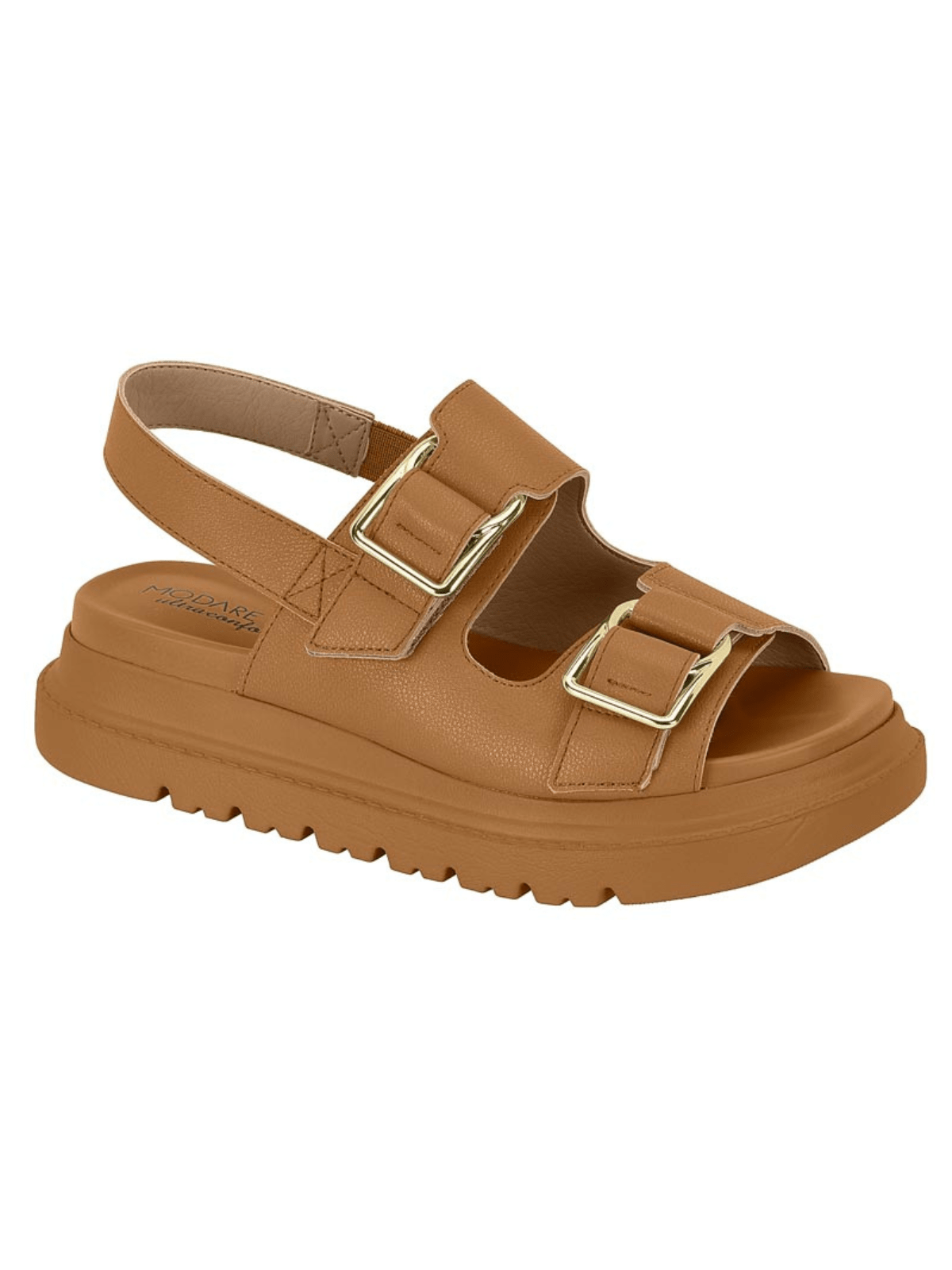 Modare Sandália Plataforma Com Fivela Modare Verão